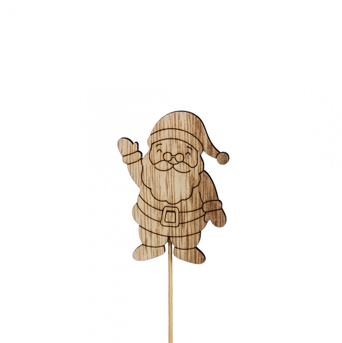 <h4>Christmas sticks 20cm Santa 8cm</h4>