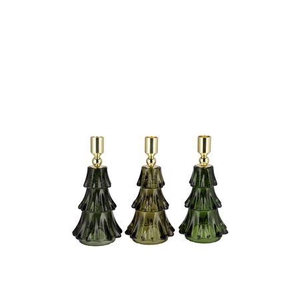 Jazz Majestic Green Candle Holder X-mas Tree Ass 8