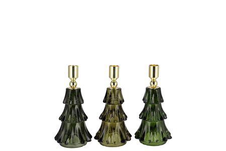 <h4>Jazz Majestic Green Candle Holder X-mas Tree Ass 8</h4>