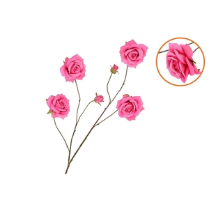 Silk Roses Wild Fuchsia 126cm