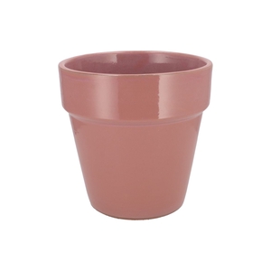 Ebbi Moss Pink Pot Glaze 25x25cm