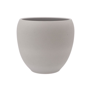 Vinci Matt Grey Flower Pot 31x28cm