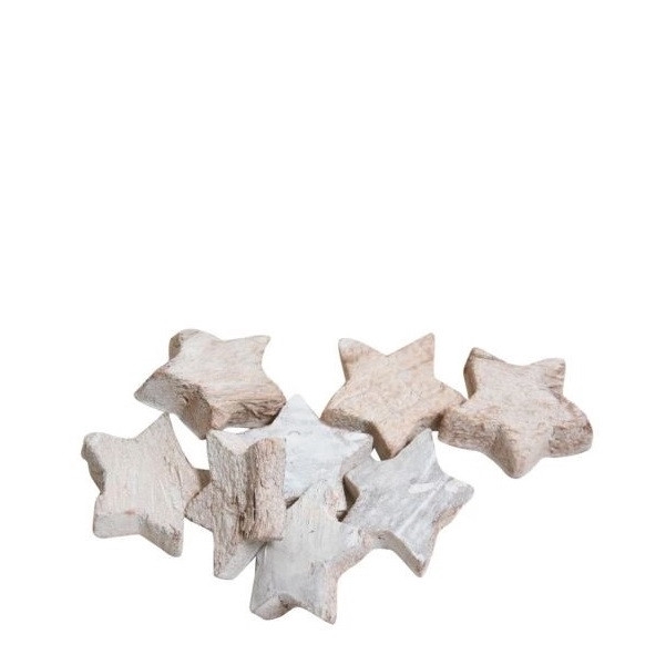 <h4>Kerst Deco ster coco d04.5cm x100</h4>
