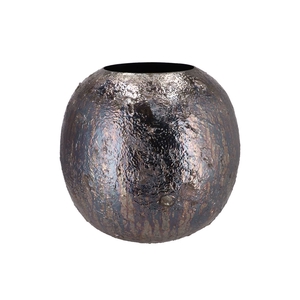 Noah Wild Black Vase Ball Iron 36x36x35cm