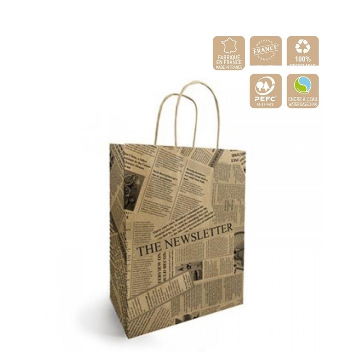 Tassen Papier 36*13*43cm News
