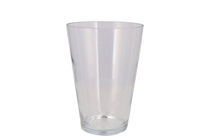 <h4>Glas Vase Conical Coldcut 20x28cm</h4>