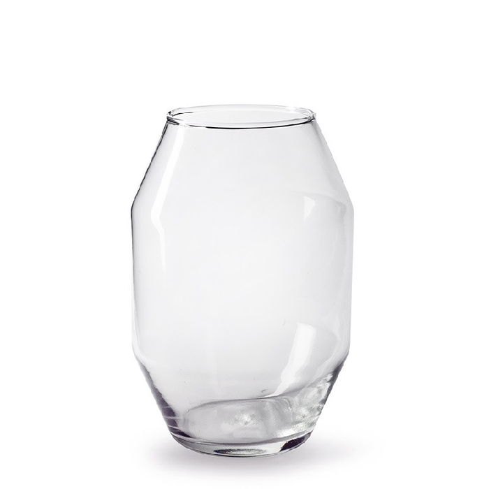 Glass vase diamant d17 25cm