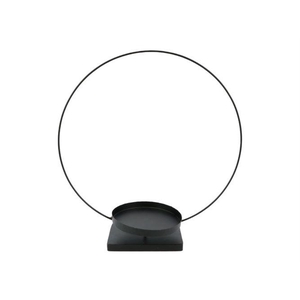 Candleholder Floral Ring H39D35