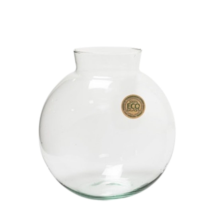 <h4>Glas Eco bolvaas kraag d10/19*19cm</h4>