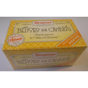 Bêtises de Cambrai coffret mini menthe (70g)