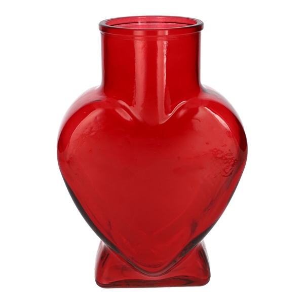 <h4>Vase Lovely 15.5x8x22 red</h4>