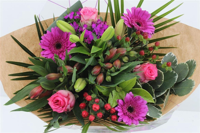 <h4>Boeket Roos Sp. Lila</h4>