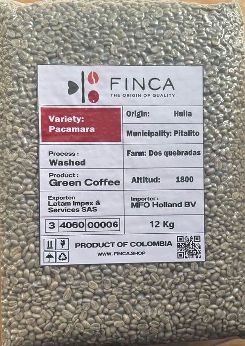 <h4>Green Coffee Pacamara Washed - Bags x12 Kg</h4>