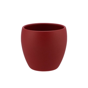 Vinci Red Velvet Flower Pot 14x13cm