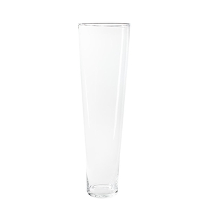 Glas Vaas Konisch d23*80cm