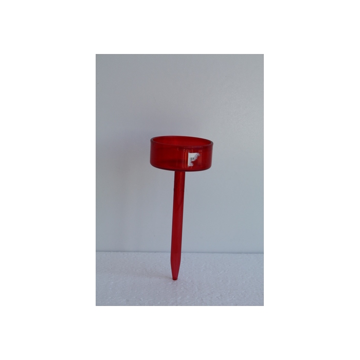 <h4>THEELICHTSTEKER ROOD 10CM</h4>