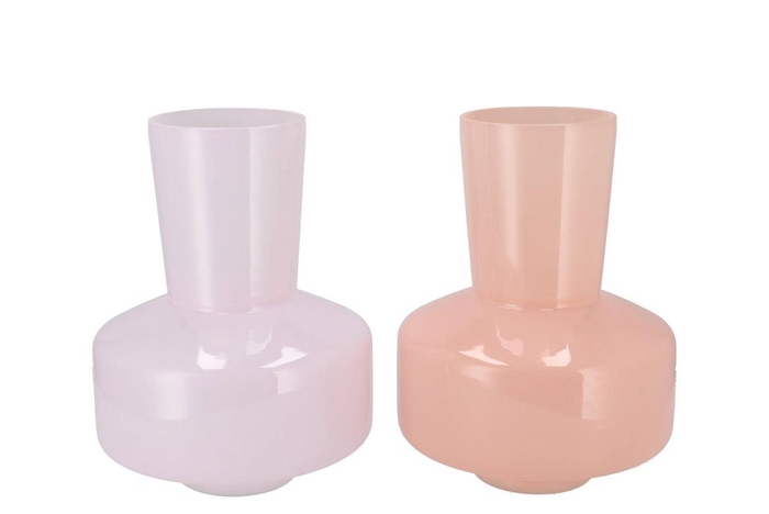 <h4>Beau Dutch Pink Vase Ass 20x20x26cm</h4>