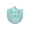 Easter Egg Pearl Blue Pot 17x17cm