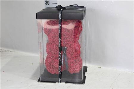 <h4>. Div Beer Zijde Roos Bordo 28 Cm</h4>