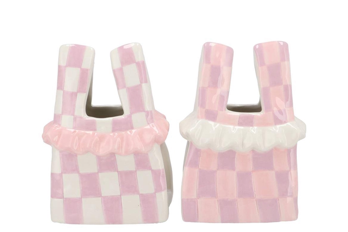 <h4>Yfke Dreamy Purple/pink Vase Bag Ass 14x9x19cm Nm</h4>