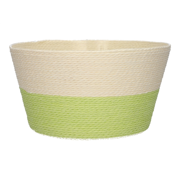 <h4>Basket Riley1 Duo d19xh10 cream\\lime</h4>