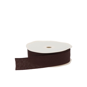 Ribbon Textile 76 Dark Brown 20mx25mm Nm