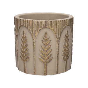 DF03-751500647 - Pot Spark d14xh13 grey/gold