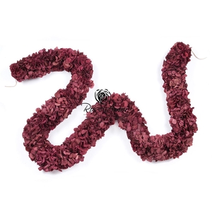 Guirnaldes Hydrangea 2meter Red04