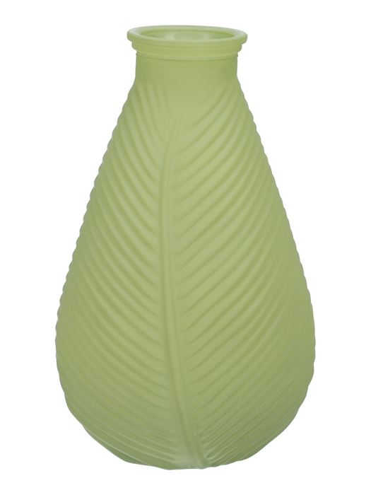 DF02-590134400 - Vase Flora d6/14xh23 matt olive green