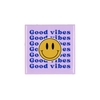 Tile Smiley Yellow/orange/pink 10x10x1cm Nm