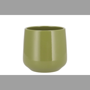 Ceramic Amazone Green Pot Orchid Berlin 14cm