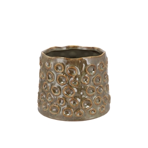 Alora Majestic Green Pot 13x13x11cm