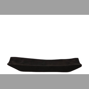 Wood Black Boat 38x12x5cm Nm