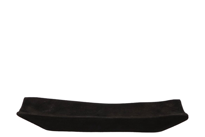 <h4>Wood Black Boat 38x12x5cm Nm</h4>