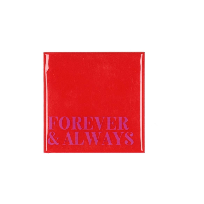 <h4>Tile Forever & Always Red 10x10x1cm Nm</h4>