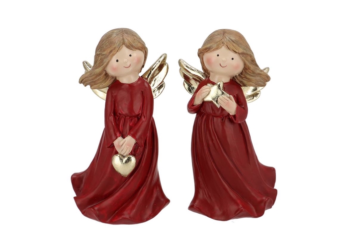 <h4>Belly Jolly Red Angel Wings 9x8x18cm</h4>