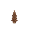 Wonderland Scottish Brown Tree Star 17x12x35cm