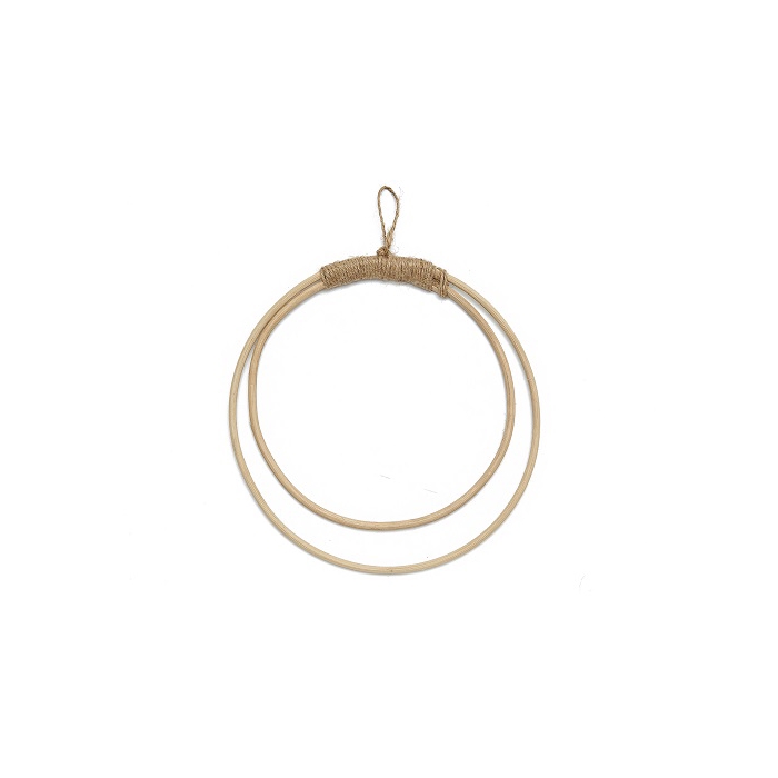 <h4>DOUBLE RATTAN HOOP 30CM</h4>