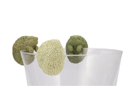 <h4>Hedgehog Green Mix Hanging Polystone Ass 6x5x7cm N</h4>