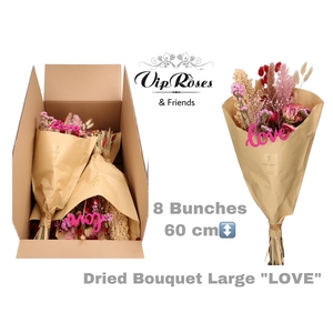 DRIED BOUQUET LARGE LOVE