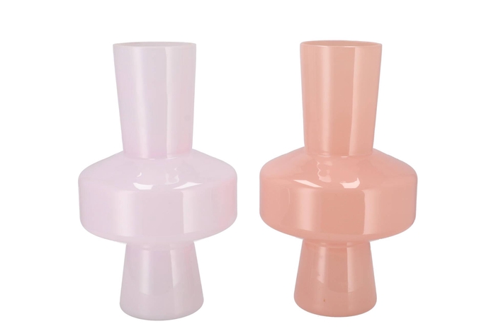 Beau Dutch Pink Vase Tall Ass 18x18x31cm