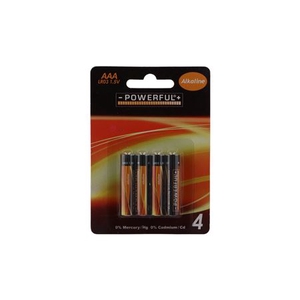 Floristry Battery Alkaline Aaa P/4 Pieces