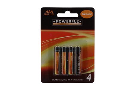 <h4>Floristry Battery Alkaline Aaa P/4 Pieces</h4>