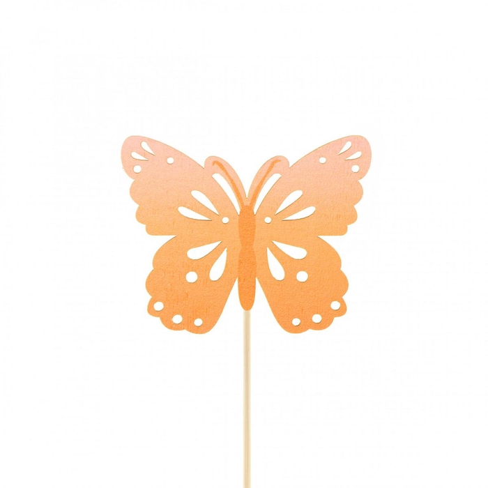 <h4>Bijsteker 10cm Vlinder Zazou 4cm</h4>