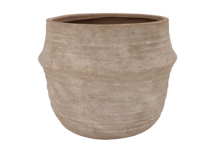 <h4>Lisboa Brown Pot Edge 35x35x32cm</h4>