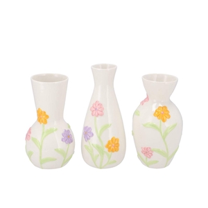 Bibi Pastel Vase Ass 11x11x18cm