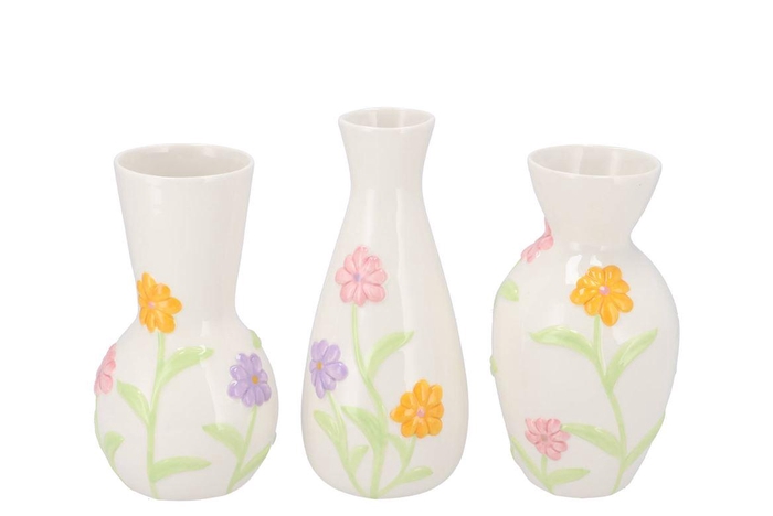 <h4>Bibi Pastel Vase Ass 11x11x18cm</h4>