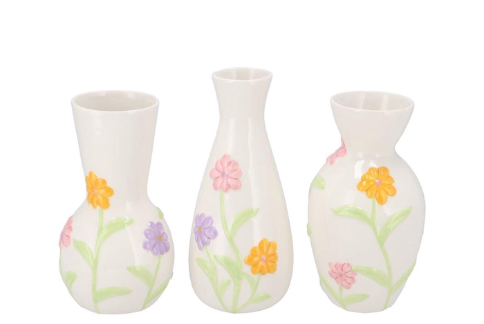 <h4>Bibi Pastel Vase Ass 11x11x18cm</h4>