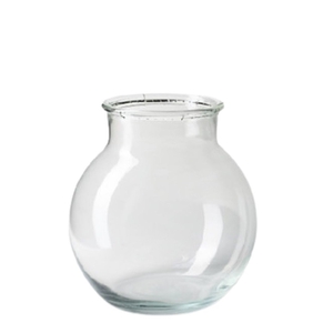 Glass Ball vase Jeremy d20*20cm