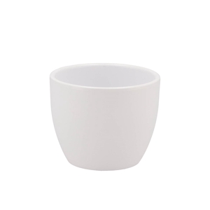 Ceramic White Matt Pot 10cm